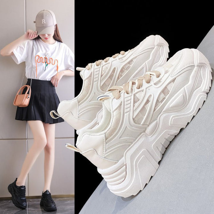 Damer Sporty Sneakers med skridsikker sål og åndbart overmateriale Stilla