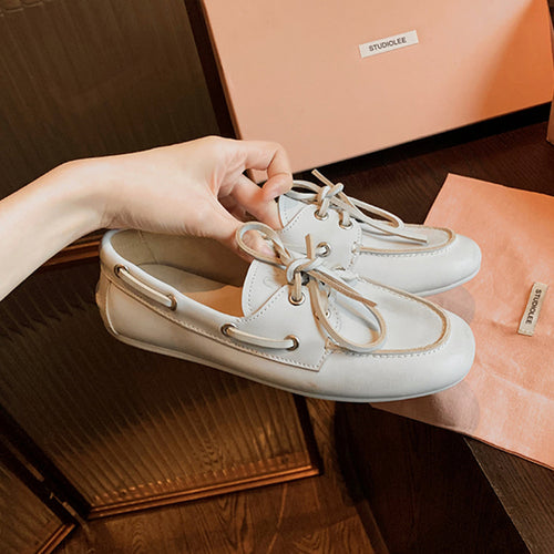Femme Fritids Læder Slipper Stilla