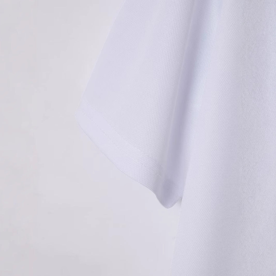 Herrer Poloshirt med sporty logo og moderne krave Stilla