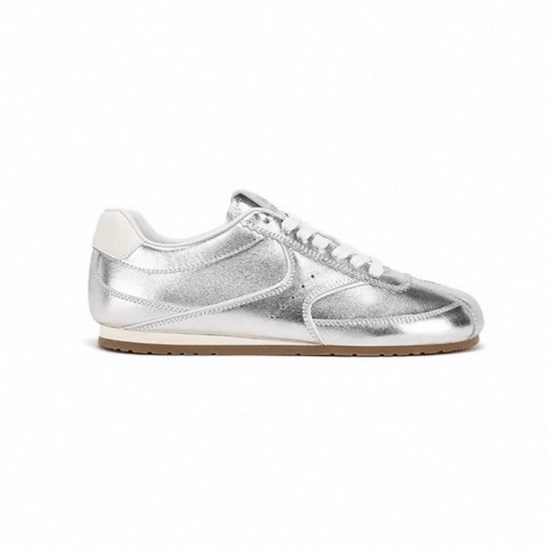 Dame Retro-inspirerede fritids sneakers med blødt læder-overdel Stilla