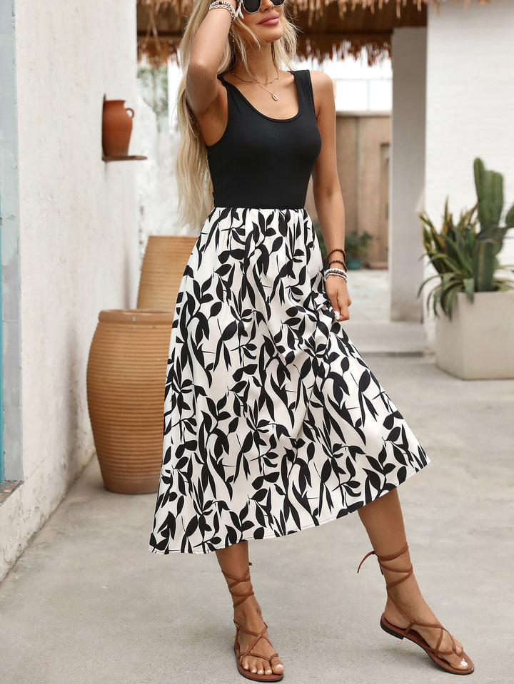 Dame Floral Print Wrap Skirt Stilla