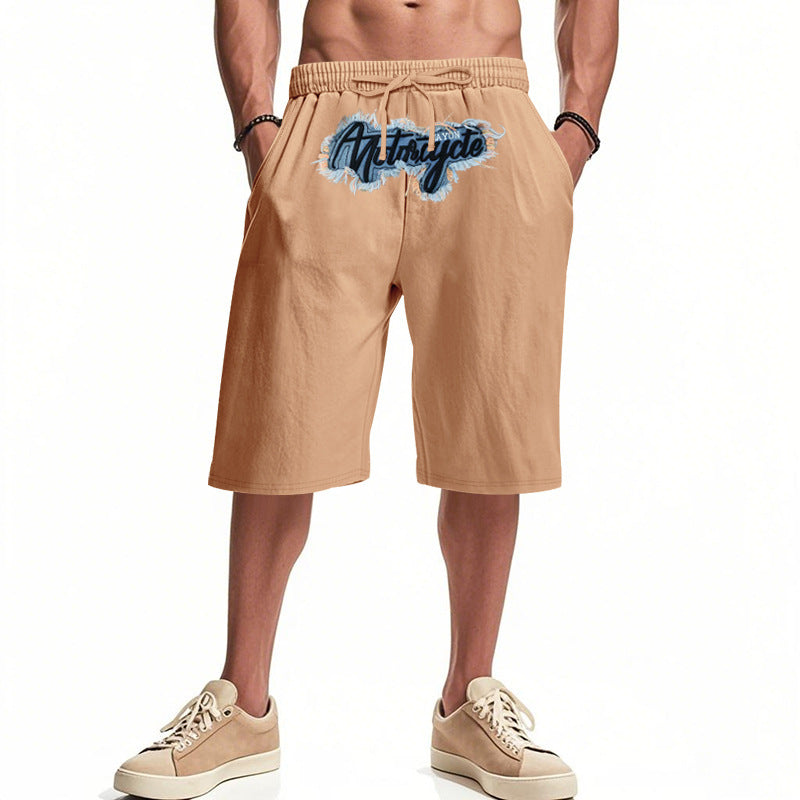 Herrer Behagelige fritids-badeshorts med justerbar talje og praktiske sidelommer Stilla