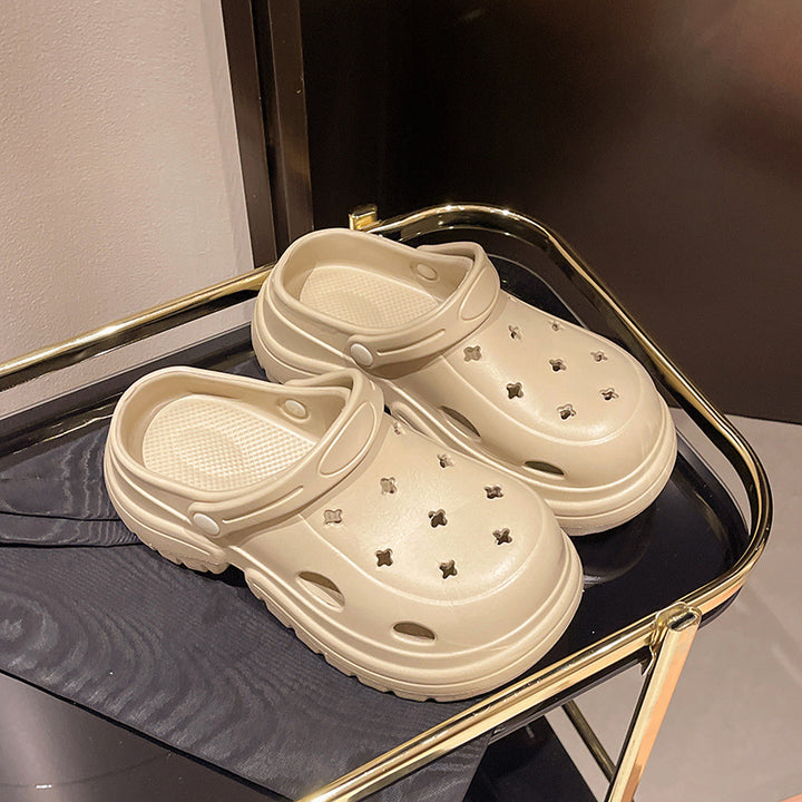 Dame komfortable samt fashionable planter-sandaler med praktisk rem Stilla
