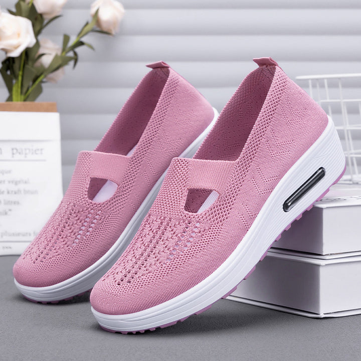 Dame Luftige og komfortable Slip-On Sneakers Stilla