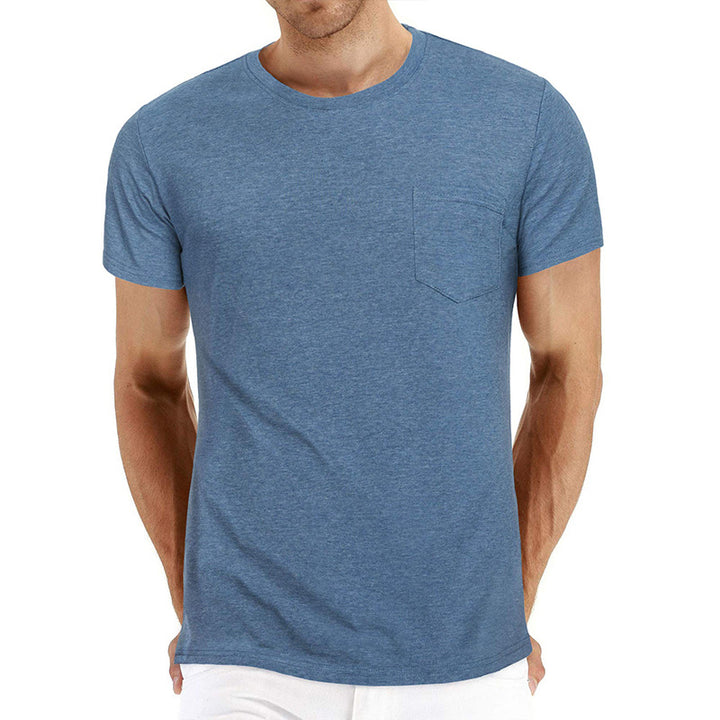 Herrer Rundhalet T-Shirt Stilla