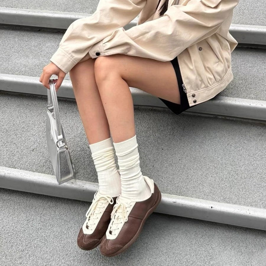 Herrer Casual Retro Snøresko Stilla