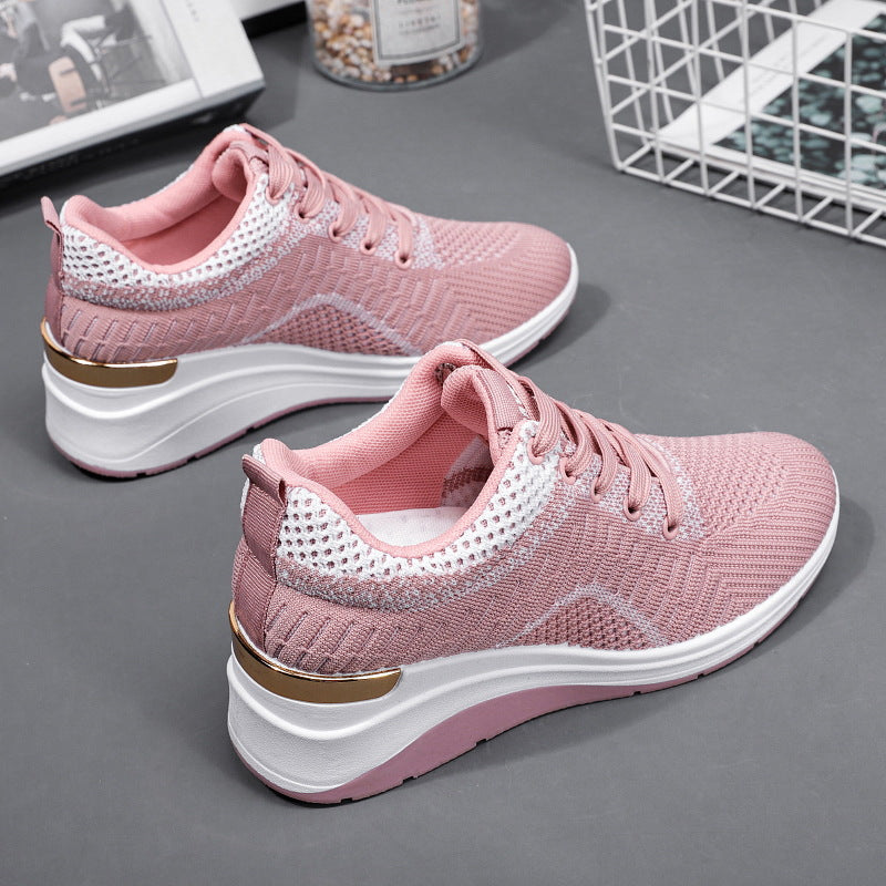 Femme Højtydende Strik-Løbesneaker Stilla