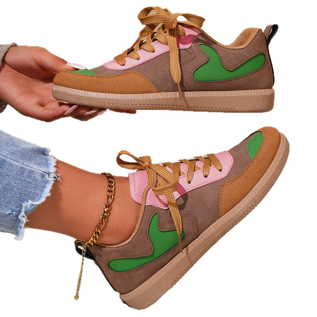 Dame Sneakers i sporty design med åndbar overfladestruktur og skridsikker sål Stilla