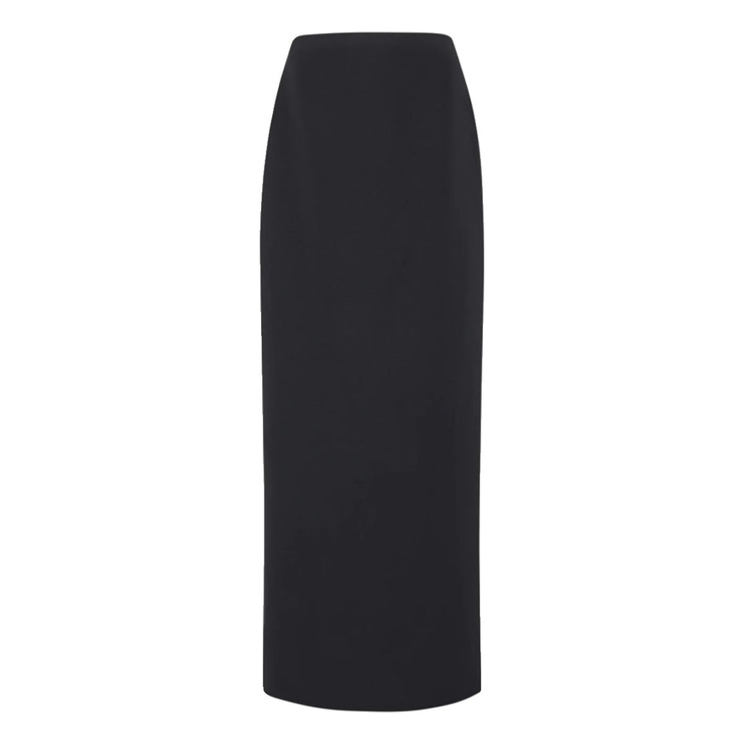 Dame elegant maxi kjole med smalle, flydende snit Stilla