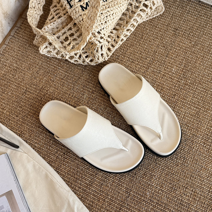Femme Minimalist Tanga Slide Sandaler Stilla