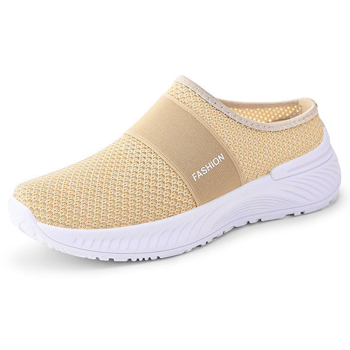 Dame Fleksible Slip-On Fritidssko med åndbart netdesign Stilla