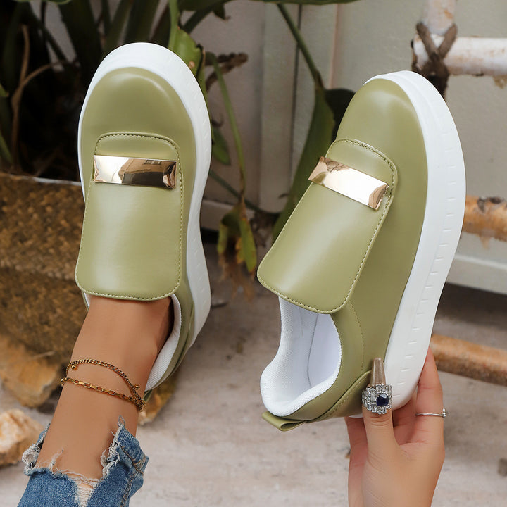 Dame Stilfulde Slip-On Sneakers Stilla