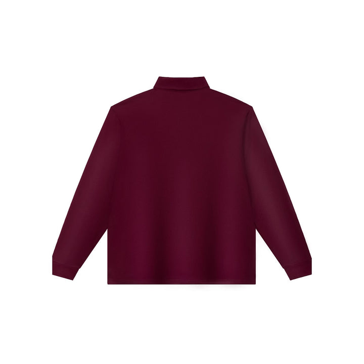 Herrer Langærmet Poloshirt med modigt ternet mønster Stilla