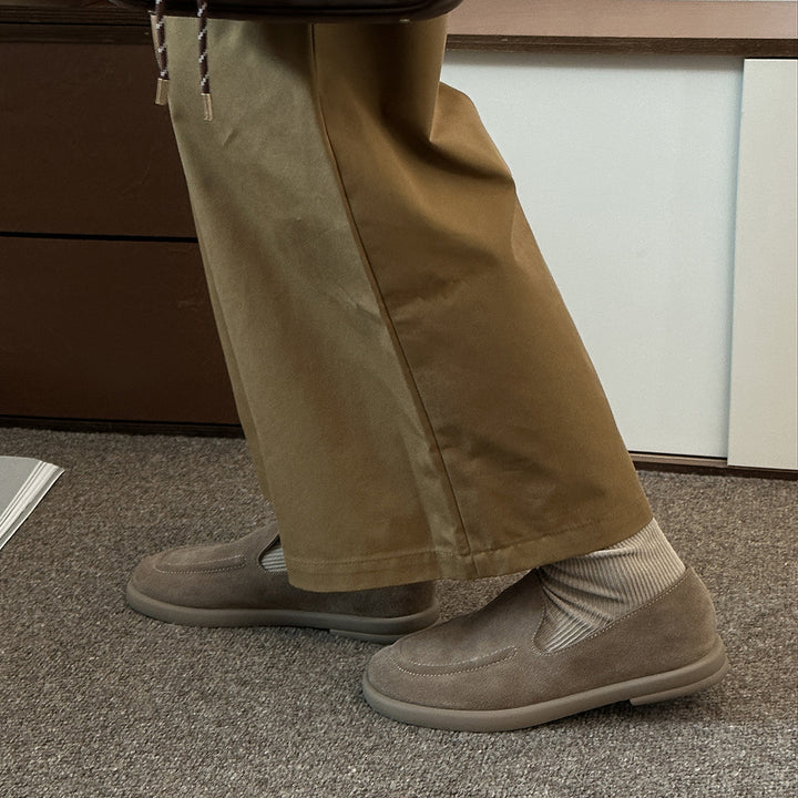 Femme Nubuck Slip-ons Stilla