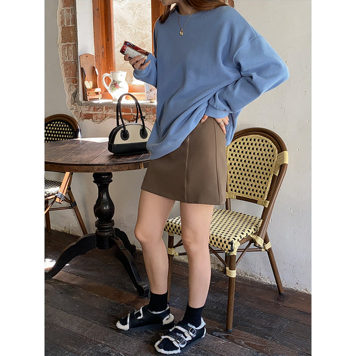 Dame oversized sweatshirt med raglan ærmer Stilla