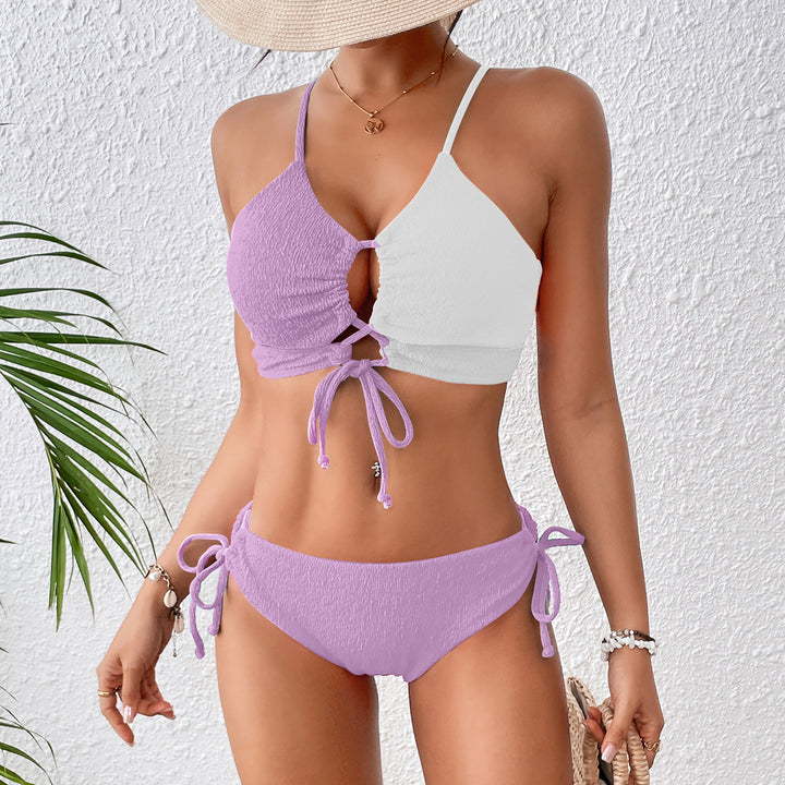 Dame Bikini-sæt med raffineret binding og moderne snit Stilla