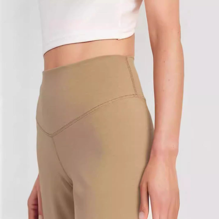 Dame Bred Culotte med høj talje og praktiske lommer Stilla