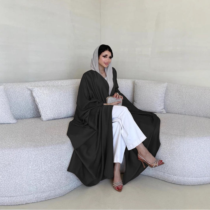 Dame Kaftan med elegant hætte og bred pasform Stilla