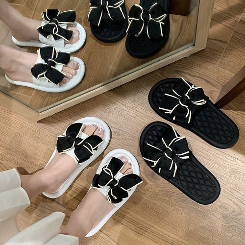 Dame komfortable sandaler med generøs sløjfedetalje Stilla