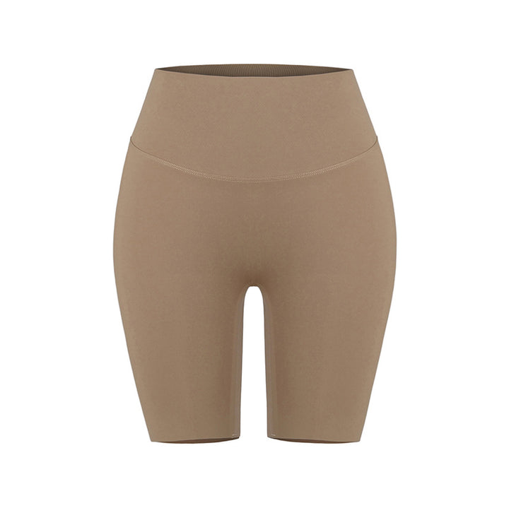 Dame high-waist sportshorts med åndbart materiale og elastisk komfortbånd Stilla