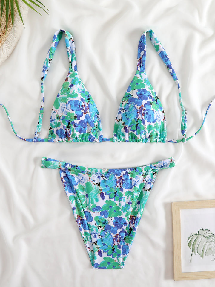 Dame Elegant Paisley mønster Bikini sæt Stilla