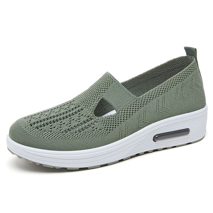 Dame Luftige og komfortable Slip-On Sneakers Stilla