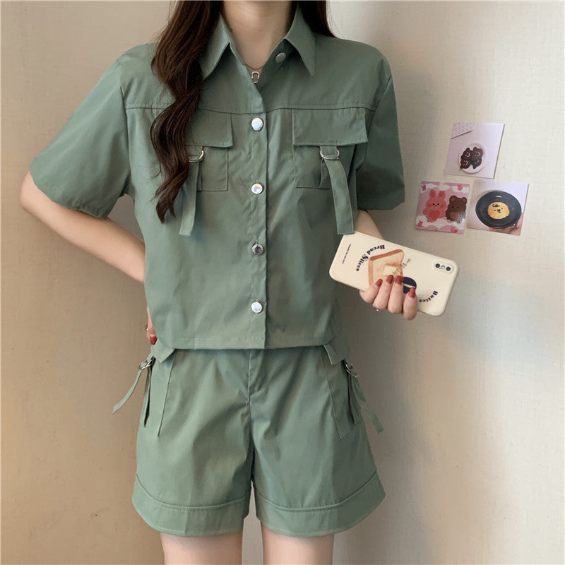 Femme Utility Cargo Sæt Stilla