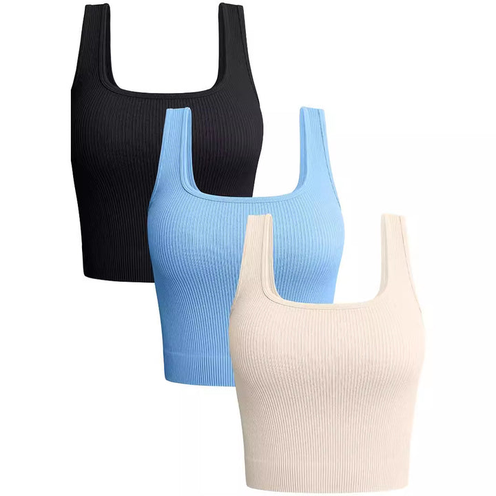 Damer moderigtigt cropped Top Stilla
