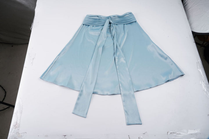 Dame Elegant Sommernederdel med Smykkebånd Skovae