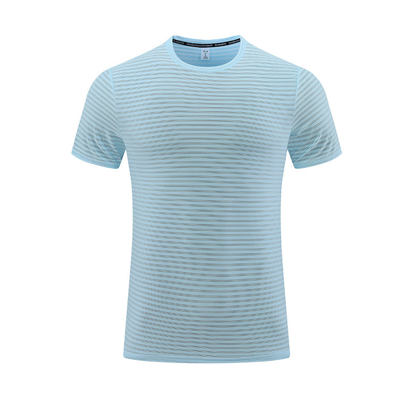 Herrer Sportsligt Funktions T-shirt med svedtransporterende teknologi og struktureret design Stilla