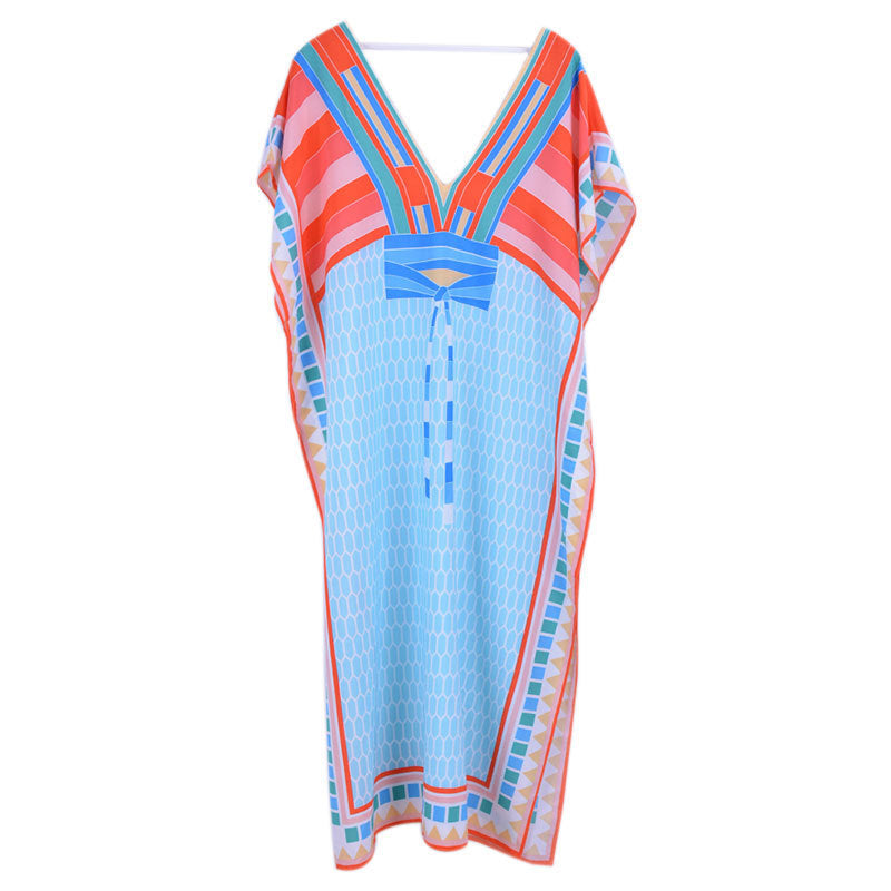 Dame Bohemian-stil Strand Overgang Kjole Stilla