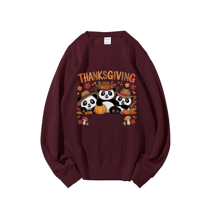 Kvinders sweatshirt med sjovt dyre design og efterårsmotív Stilla