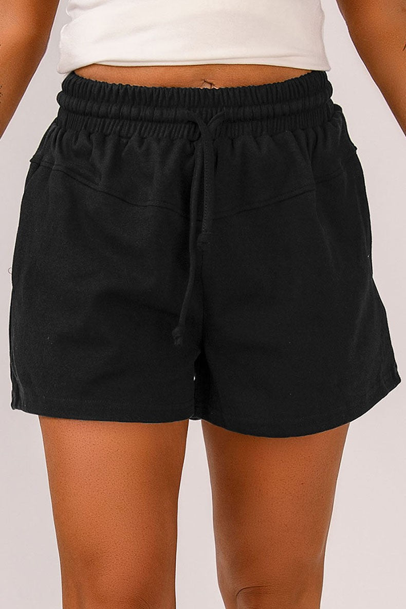 Dame Sporty fritidsbukser med elastisk talje og sidelommer Stilla