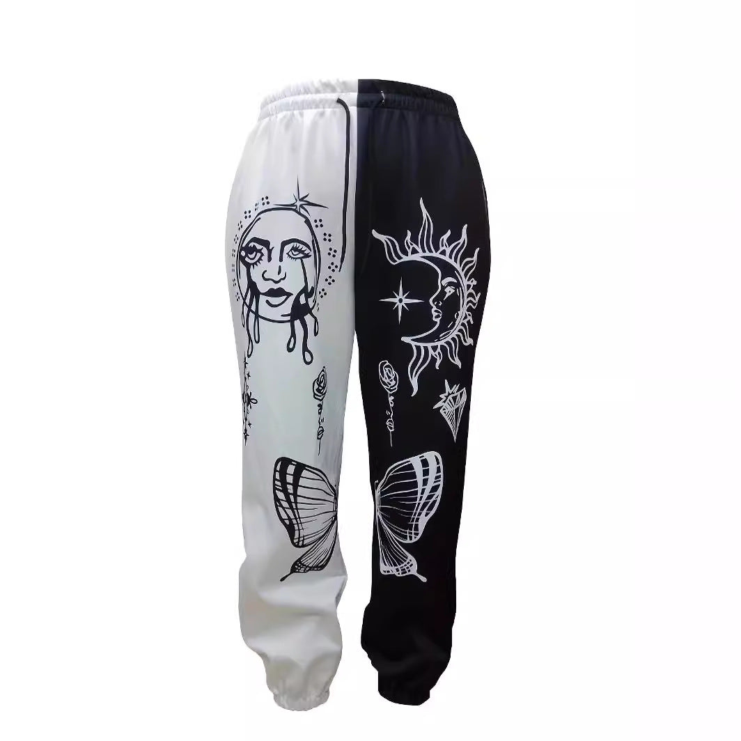 Damer joggingbukser med grafiske prints Stilla