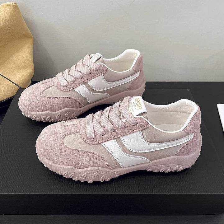 Dame Sneakers i sporty design med høj kvalitet velour læder overflade og skridsikker sål Stilla