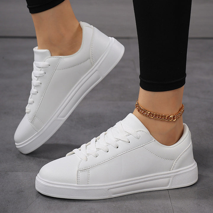 Herrer Sleek Metallic Mode Sneakers Stilla