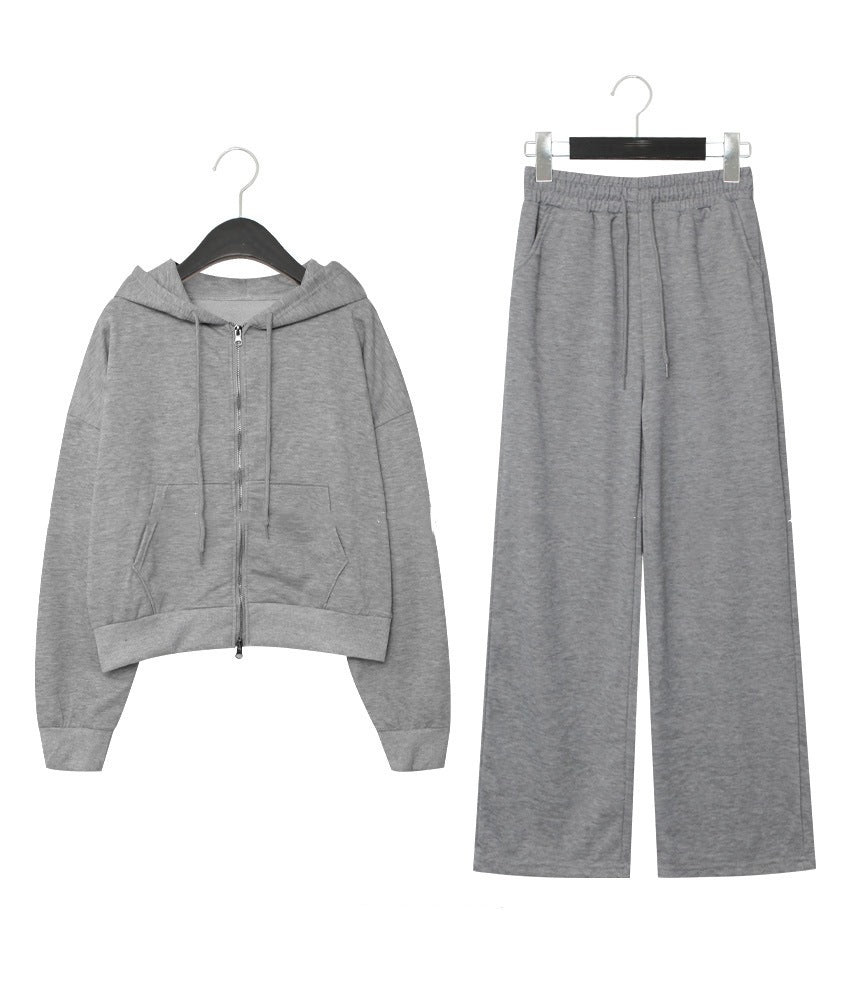 Kvinders sporty hoodie og bukser sæt Stilla