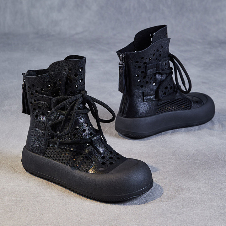 Herre Åndbare Snørebånd Højtop Sneakers Stilla