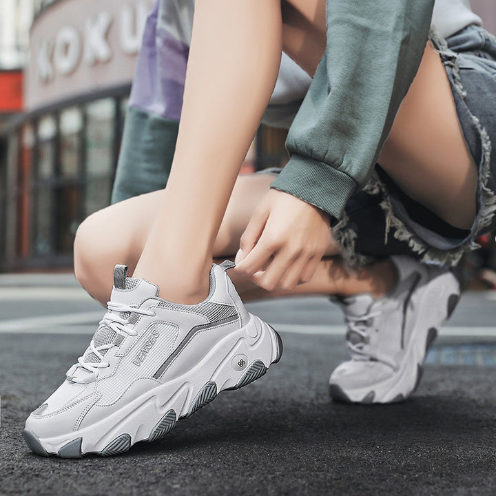 Herrer Forhøjede Støttende Sneakers med Åndbar Mesh og Polstring Stilla