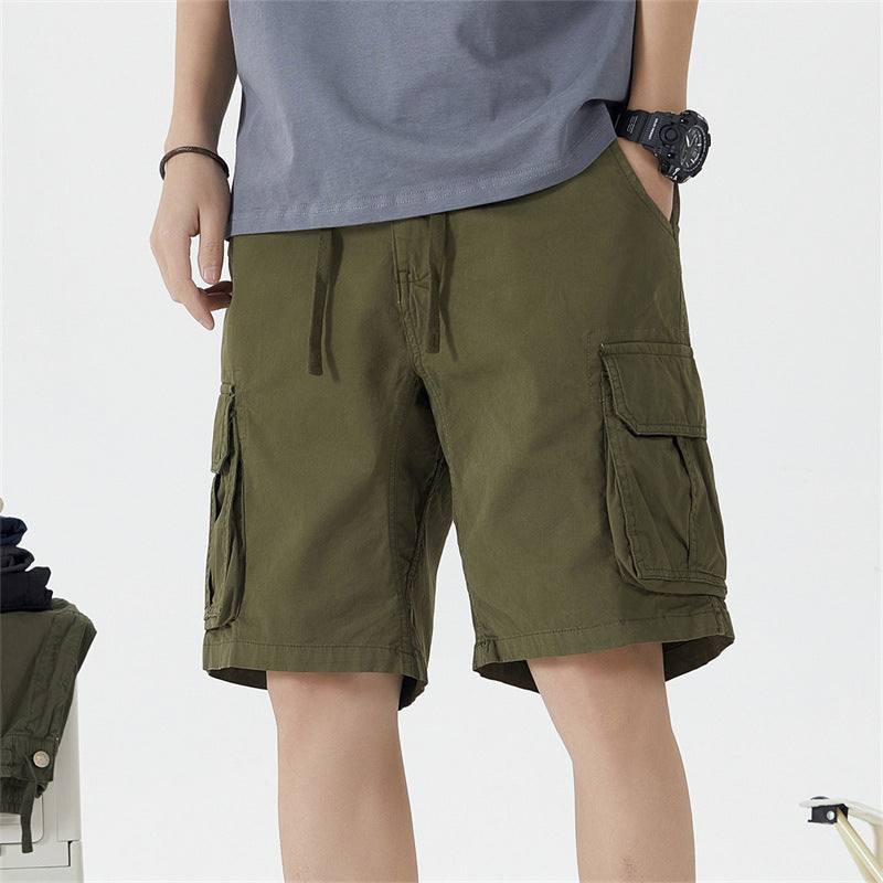 Herre let cargo-shorts med flere praktiske lommer Stilla