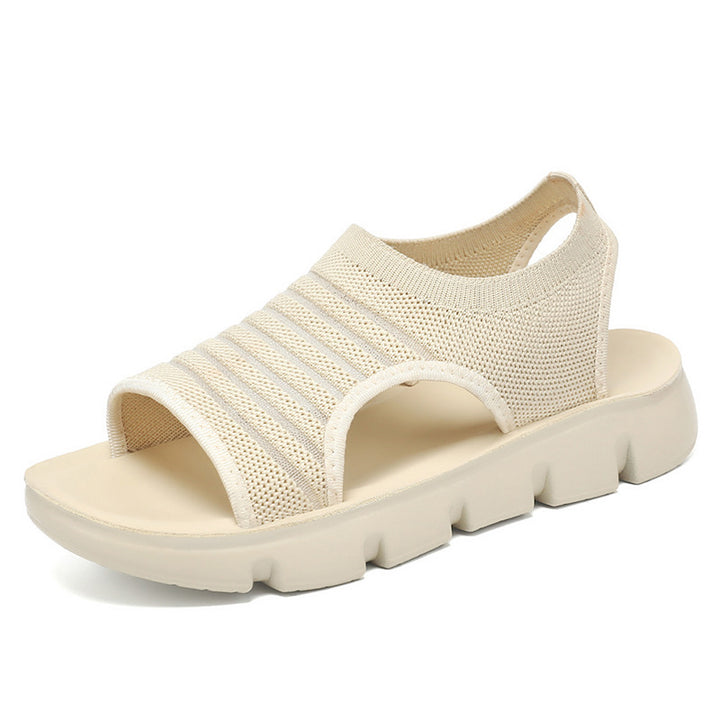 Femme Åndbare Åben-Tå Sport Sandaler med Komfort-Fodbed Stilla