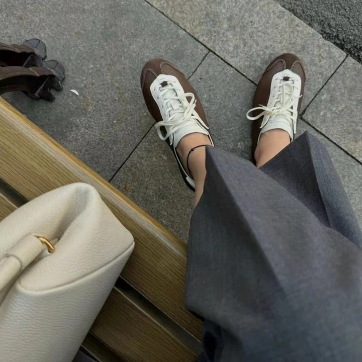 Herrer Casual Retro Snøresko Stilla