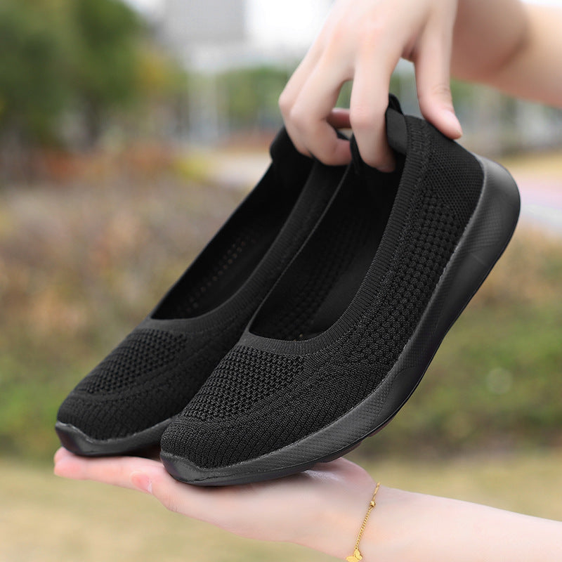 Dame åndbare Slip-On sneakers med Adaptive Fit teknologi Stilla