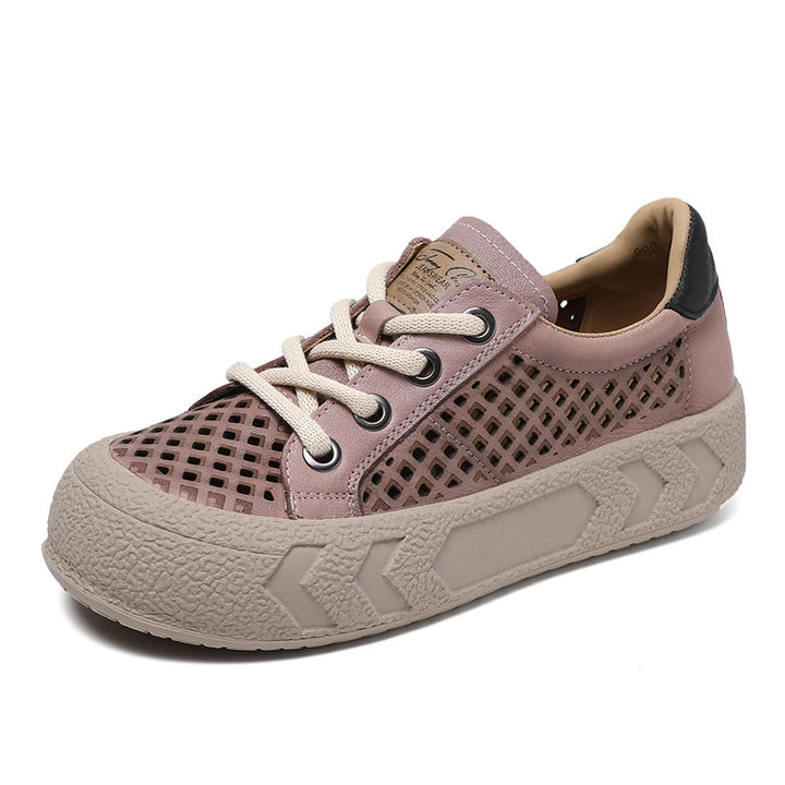Herrer Fritid Åndbar Mesh Sneakers med Tekstureret Ydersål Stilla