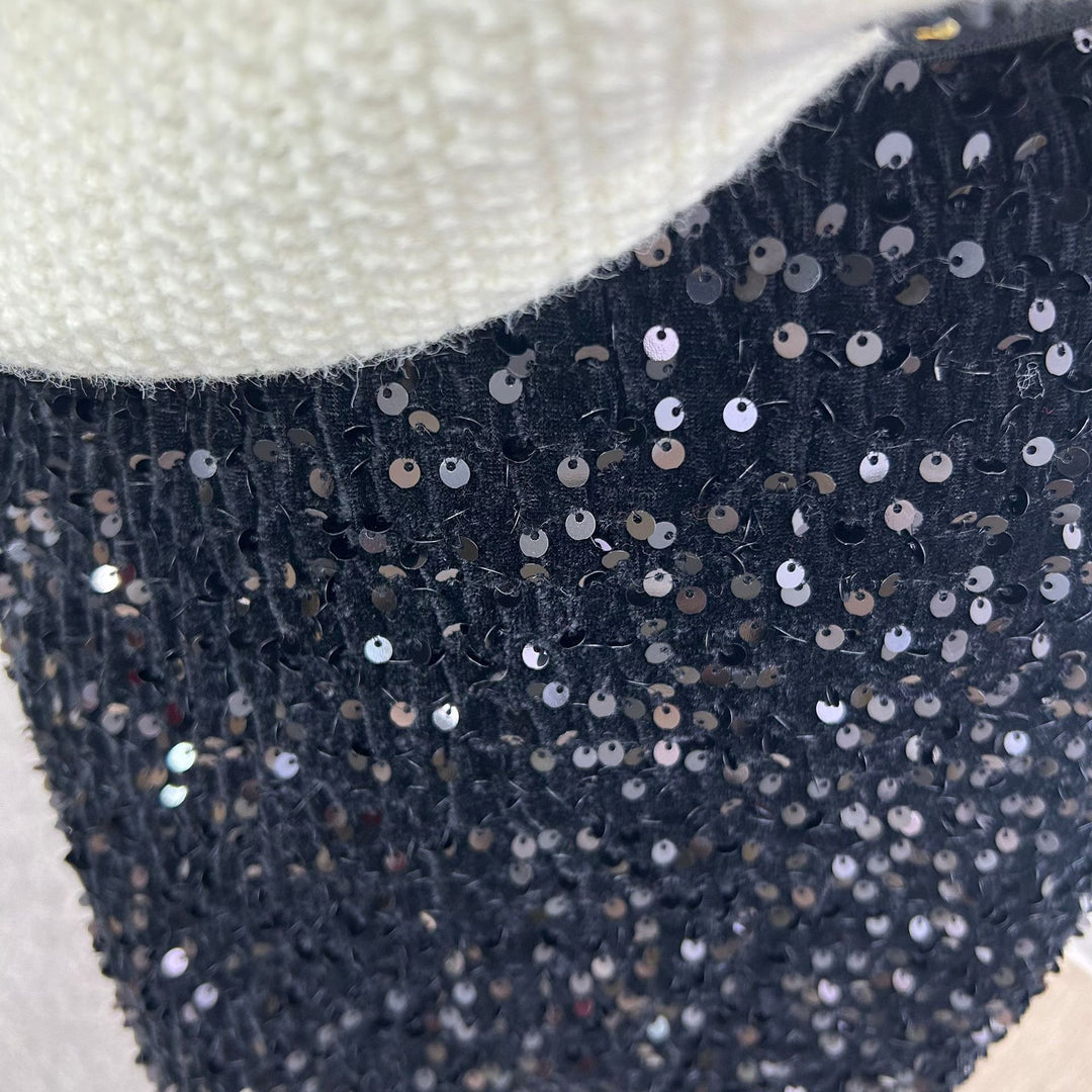 Dame maxikjole med glitrende palmeudsmykning og elegant snit Stilla
