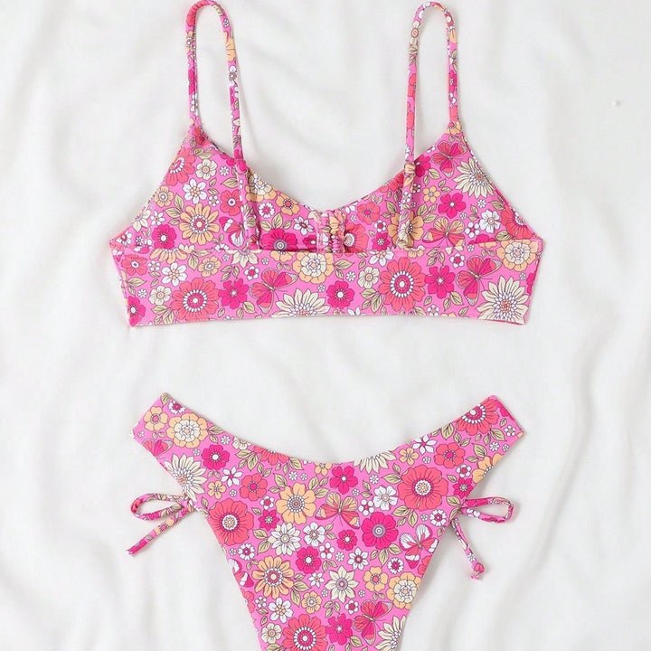 Dame blomster mønster bikini Skovae