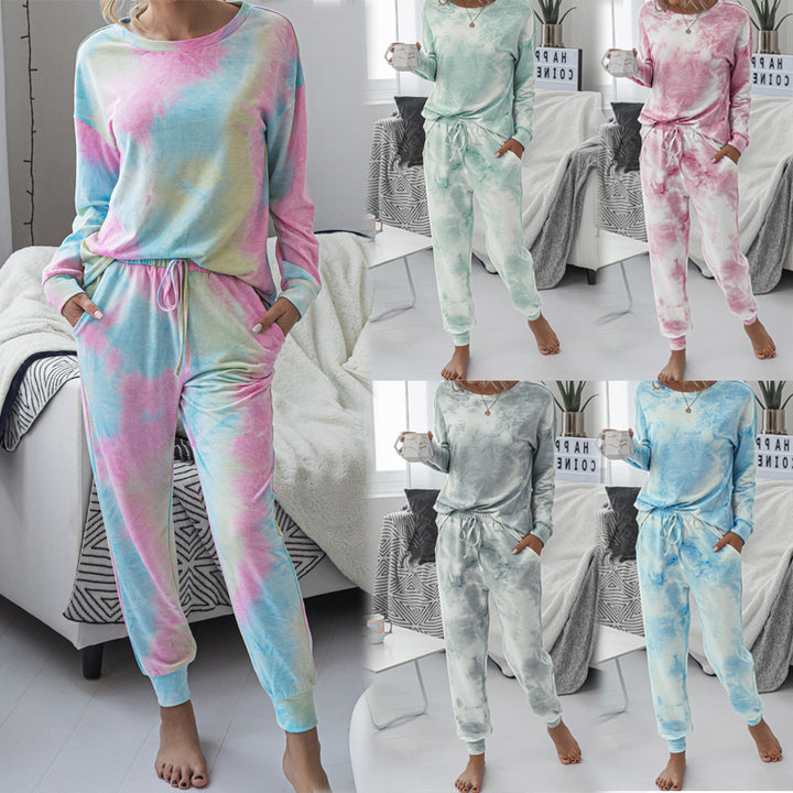 Femme Tie-Dye Loungewear Sæt Stilla