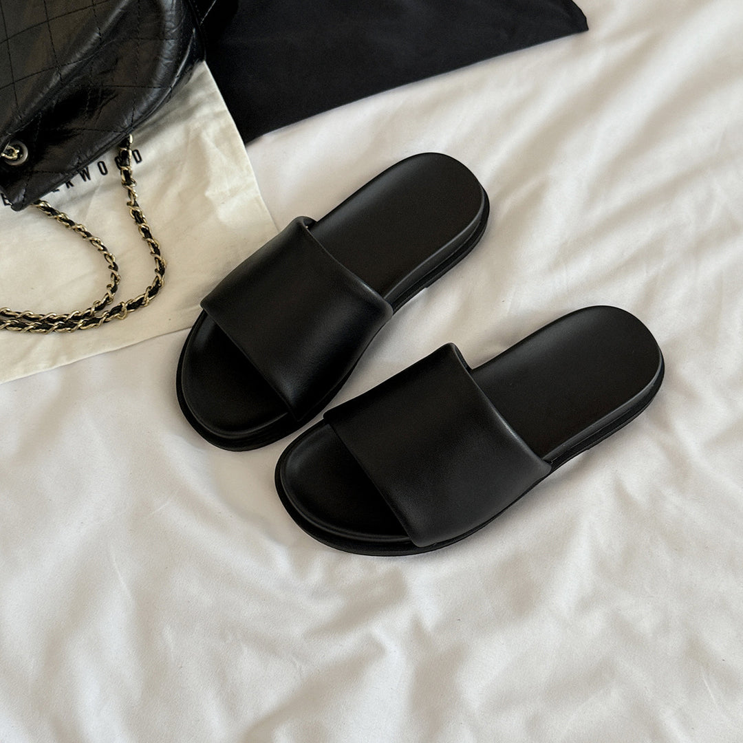 Femme Casual Slide Sandaler med polstret sål Stilla