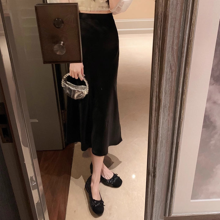 Kvinders Wedge Slip-On Flats med dekorativ bue Stilla
