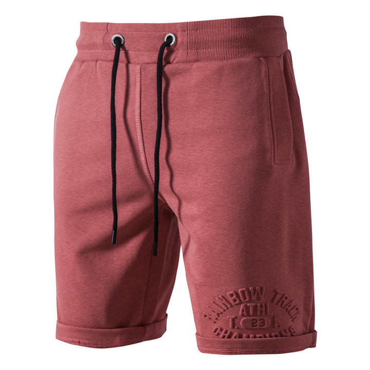 Herren Sportslige Shorts med elastisk talje og praktisk snørrebånd Stilla